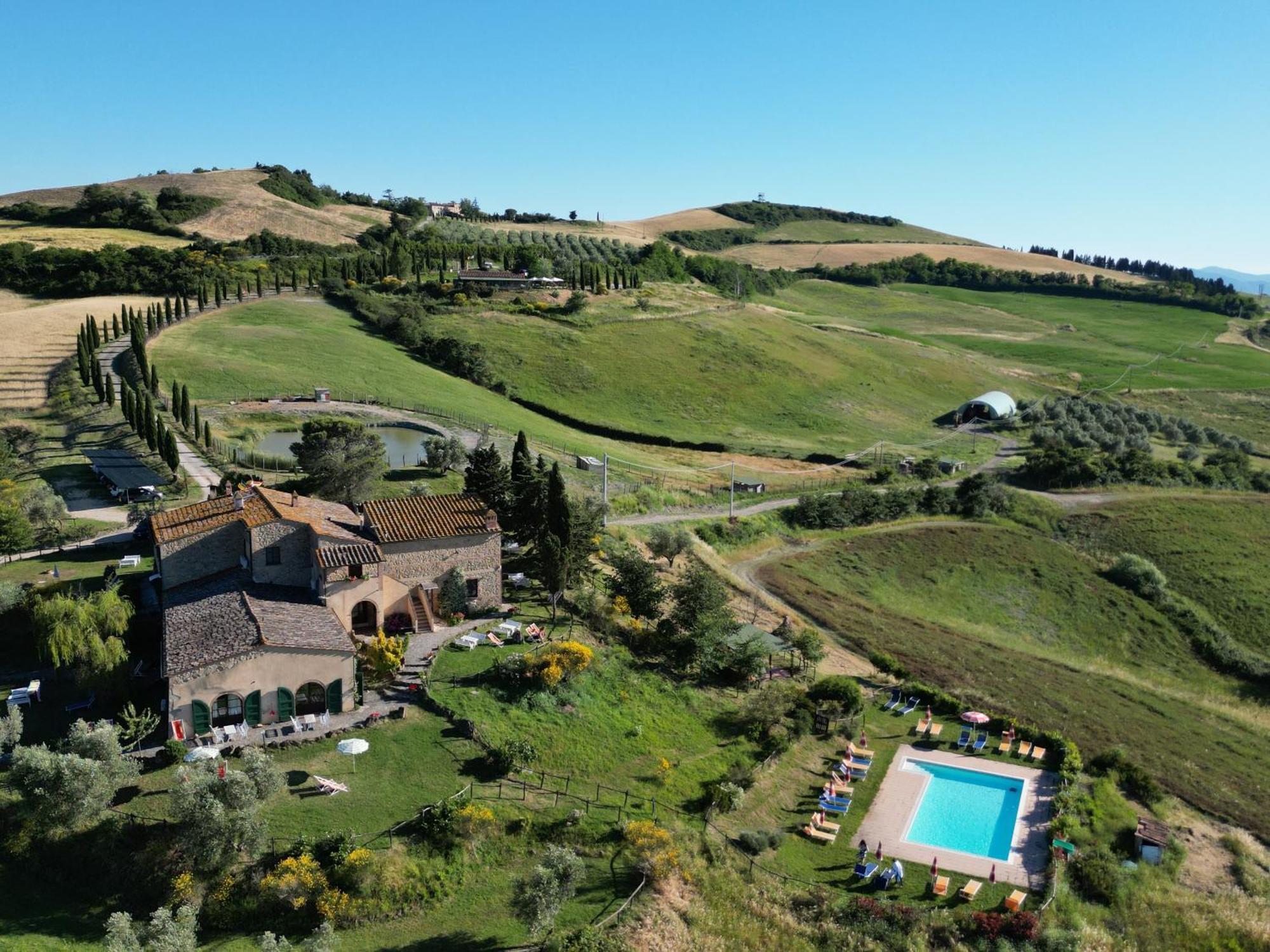 Agriturismo Villa Felice 볼테라 외부 사진